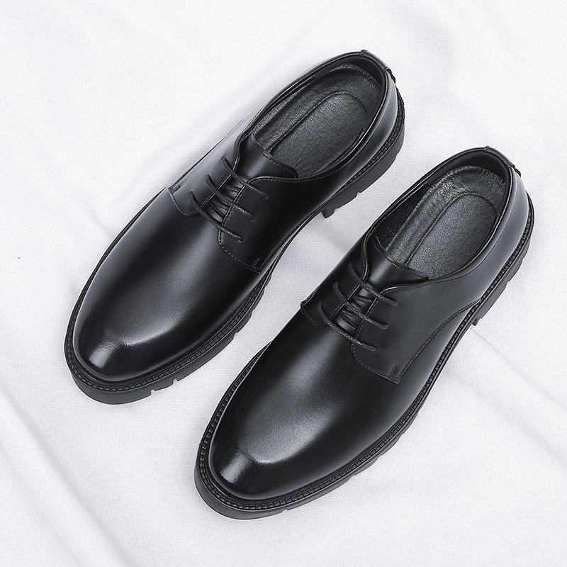 Sapato Social Elevato - Aumenta Altura 9cm -'Black'