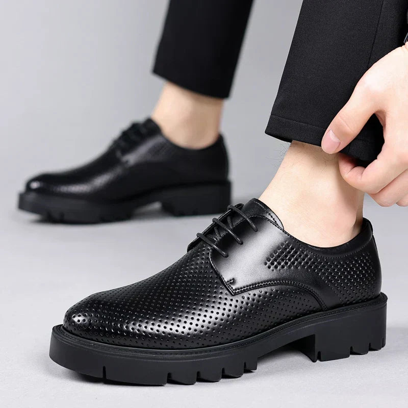 Sapato Social Stratto - Aumenta Altura 10cm