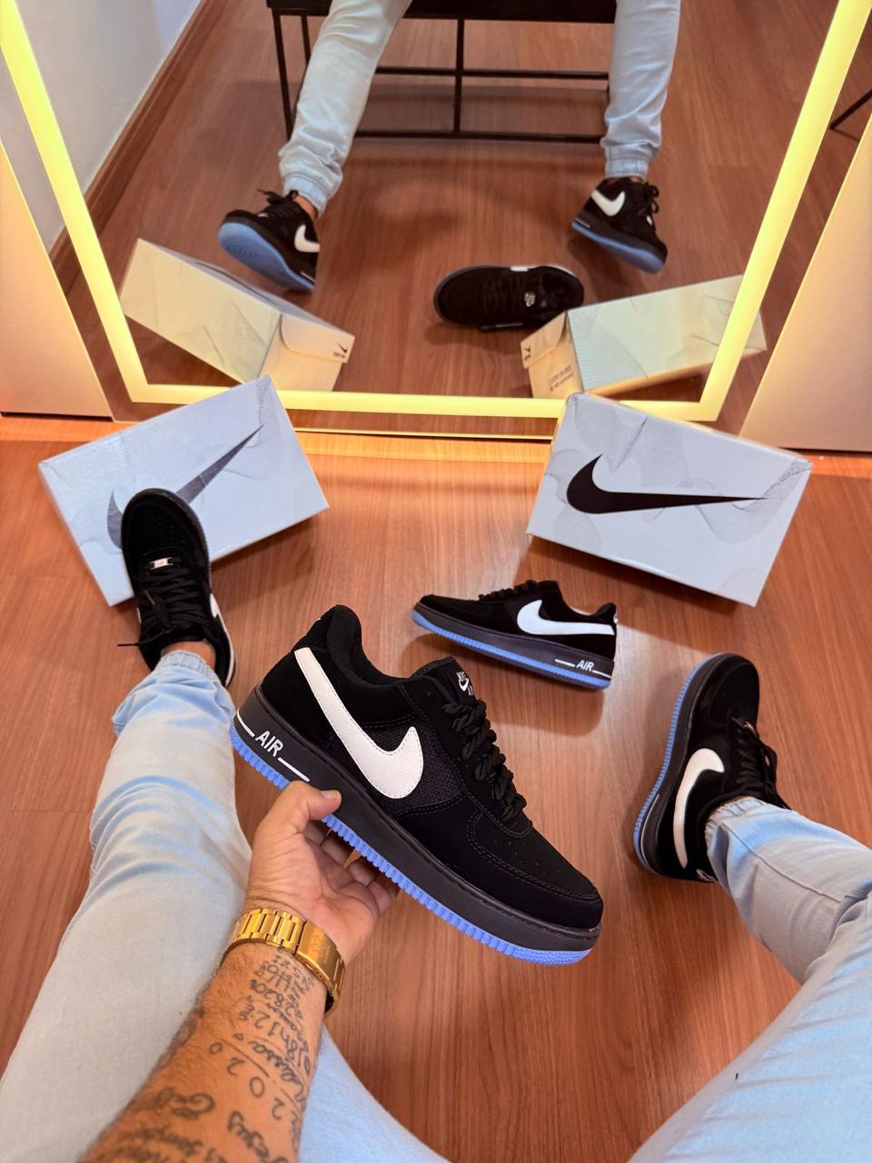 AIR force  black/blue