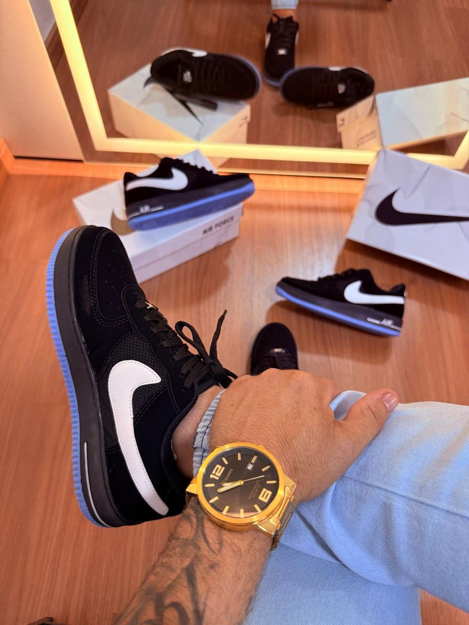 AIR force  black/blue