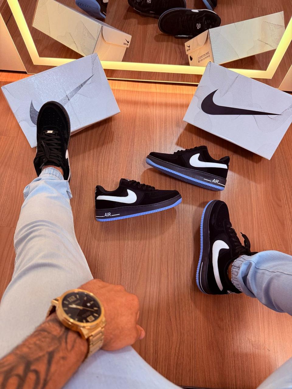 AIR force  black/blue