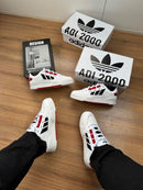 ADIDAS adi2000 branco/vermelho