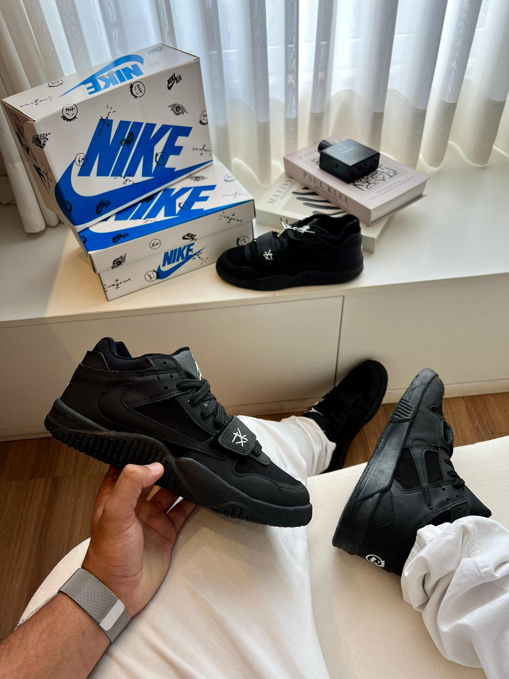 BOTA TRAVIS SCOTT X JORDAN JUMPMAN JACK TR SAIL