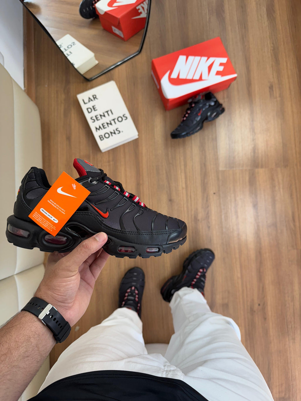 AIR MAX TN PLUS  blac/red