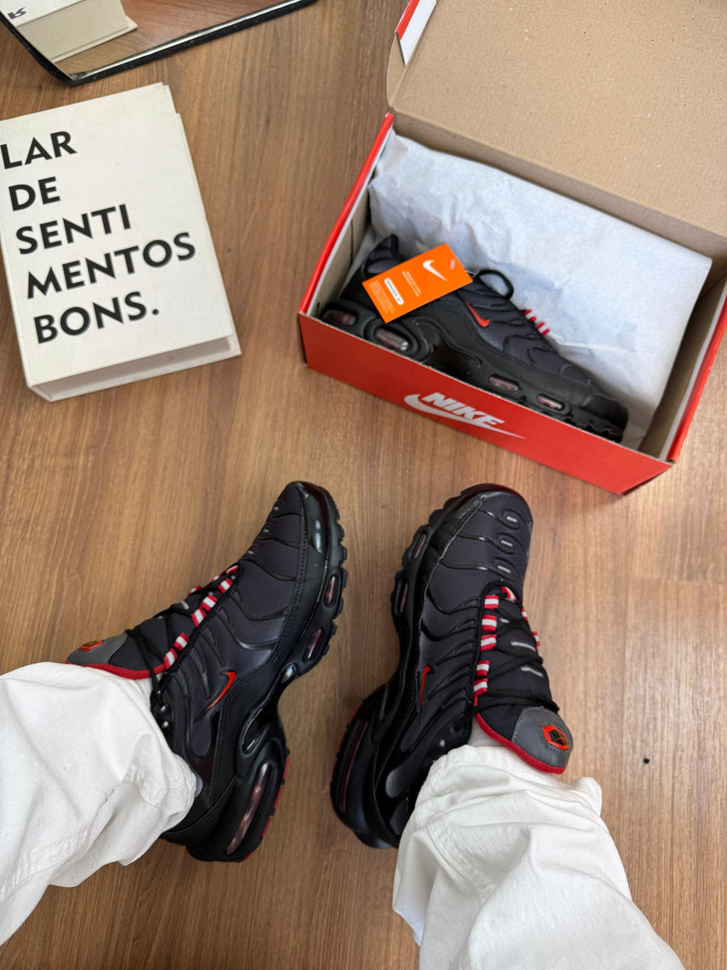 AIR MAX TN PLUS  blac/red
