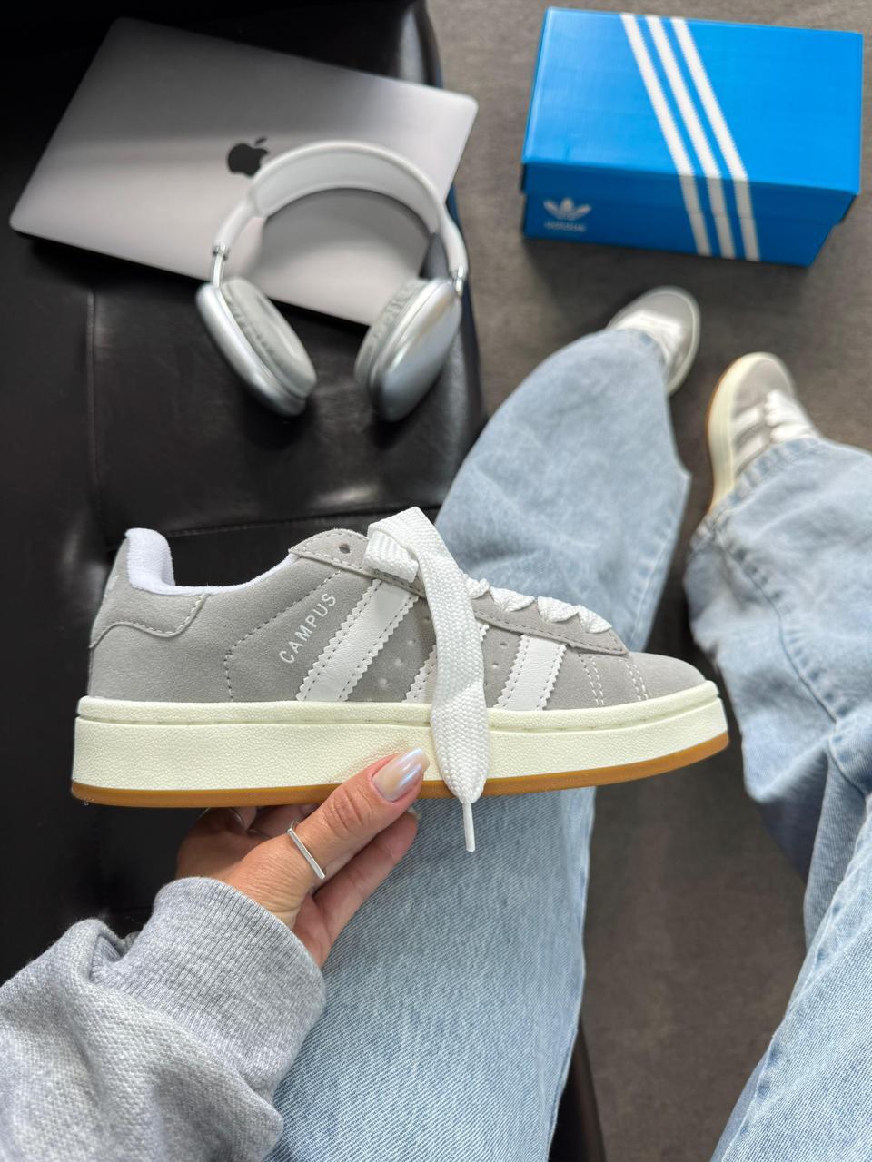 ADIDAS CAMPUS Cinza branco