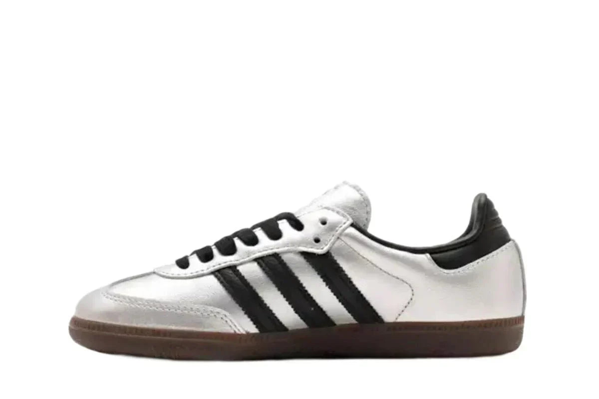Adidas Samba Og Metallic Silver Prata